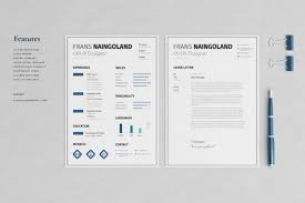 An effective cover letter can convince the recruiter to devote time to actually reading your resume instead of the typical six se. Resume Template 2 Pages Naingoland Grafico Por Blancalab Studio Creative Fabrica