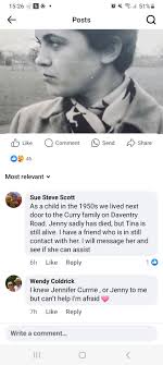 Yesterday I shared this post to a Coventry group. This is a screenshot for  the person who posted. Sorry can't find post