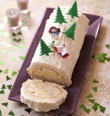 Buche De Noel Poire Et Caramel Au Beurre Sale Video Recette Buche De Noel Dessert Noel Buche De Noel Au Caramel