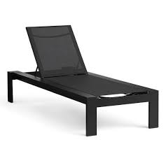 Malibu Metal Stackable Chaise Lounge Set Of 2 Pottery Barn Outdoor Lounge Seating Chaise Lounge Chair Teak Chaise Lounge