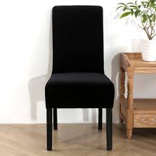 Add a decorative accent or conceal old, ripped or stained upholstery with these slipcovers. Velvet Dining Chair Cover Spandex Elastic Chair Slipcover Dining Room Chair Covers Seat Case For Wedding Hotel Banquet Xl Size Mega Sale 87cff Goteborgsaventyrscenter