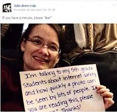 How far does online privacy stretch?