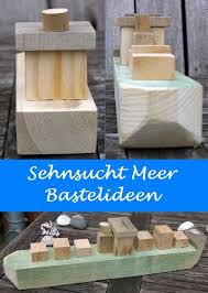 Bastelideen Fur Meerliebhaber Schone Traumschiffe Kannst Du Aus Holzresten Bauen Selbermachen Diy Upcycling Kinder Basteln Holz Holzreste Schiff Basteln