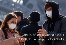Dunque, in italia è in vigore ancora almeno. Consiglio Dei Ministri N 88 Del 5 Gennaio 2021 Certifico Srl
