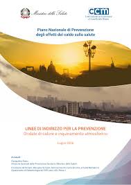 LINEE DI INDIRIZZO PER LA PREVENZIONE Ondate di calore e inquinamento  atmosferico