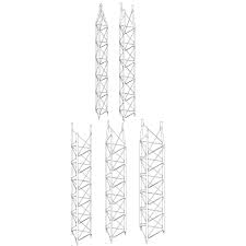 You can tilt the tower down to work on your antenna or wind turbine at about 4'off the ground. Free Standing Light Weight All Aluminum Antenna Towers 3 Star Inc