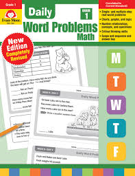 Word problems for first graders. Evan Moor Daily Word Problems Teachers Edition Grade 1