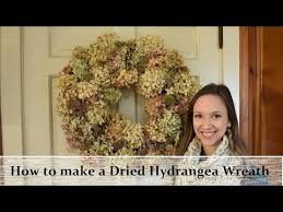 Hydrangea bloom hydrangea not blooming hydrangea flower flower pots grave flowers cemetery flowers dried flowers silk flowers. How To Make A Dried Hydrangea Wreath Youtube