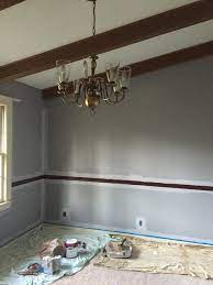 Our team of licensed painters at basurto painting has many years of experience gaining knowledge and expertise with chair rail staining, painting, and repainting for custom homes in affluent communities throughout san jose. Chair Rail Dilemma