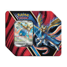 Zacian v swsh076 sword & shield promo. Pokemon Tcg Legends Of Galar Tin Zacian V Pokemon Center Official Site