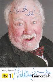 Emmerdale FREDDIE JONES Signed TV Cast Card Sandy Puerto Rico