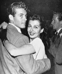 Guy Madison And His New Bride Actress Gail Russell Enjoying The Hollywood Nightlife 1949 Guy Madison Classic Movie Stars Old Movie Stars