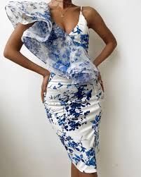 Maybe you would like to learn more about one of these? Spaghetti Strap Ruffles Slit Floral Print Dress Online Discover Hottest Trend Fashion At Chicme Com