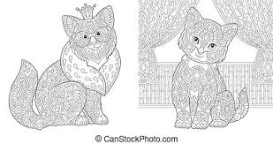 Color the famous cheshire cat from alice's. K For Kitten Coloring Page Canstock
