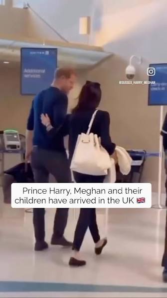 Prince Harry & Meghan Markle have arrived in the United Kingdom!  🇬🇧🎉🎉🎉🎉🎉🤩🤩🤩🤩🤩🙏🏾, ., ., ., ., #princeharry #meghanmarkle  #royalfamily #fashion #style