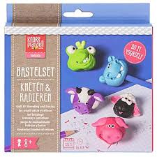 Amo images, animals are so cute and funny. Bastelset Kneten Radieren Funny Animals 5 Radiergummis Online Kaufen Buttinette Bastelshop