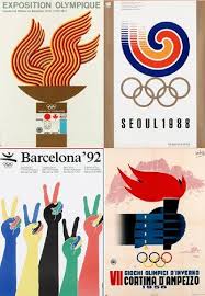 Print Pattern Illustration Flamme Olympique Olympique