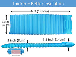 Ultralight Sleeping Pad Inflating Camping Mattress W Air Pump Dry Sack Bag Compact Lightweight Camp Mat Inflatable Sleeping Pads Camping Mat Camping Mattress