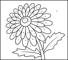 Color by number flowers easy. Flowers Coloring Pages Coloring Pages Flower Drawing Easy Flower Drawings