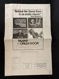 Behind The Green Door 1973 Marilyn Chambers Adult Film Promotional Poster  Porn | eBay