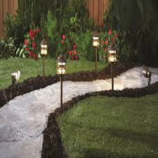 Hometrends Frayser Quickfit Led Pathway Lighting Set Texturedoil Rubbed Bronze Best Solar Path Lights Solar Path Lights Solar Lights Garden