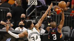 The suns will continue their pursuit of the first nba championship in franchise history on tuesday night when they host the bucks in game 1 . N Jzawo9iwutpm
