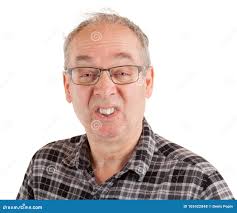Man making a joke stock photo. Image of mocking, imitation