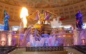 Fall Of Atlantis At Caesars Palace Las Vegas With Kids Las Vegas Trip Vegas Vacation