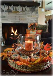 Hgtv.com shares 100 easy diy indoor and outdoor halloween decorating ideas to add to your spooky holiday decor. Fall Coffee Table Centerpiece Coffee Table Centerpieces Fall Coffee Table Fall Thanksgiving Decor