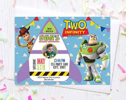 Custom Order Toy Story Print Ship Only Etsy Toy Story Invitations Toy Story Birthday Party Toy Story Theme