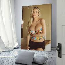 WIOLPCH Mikayla - Póster sexy para mujer, con pechos grandes, bikini  caliente, 65 lienzos, pintura en lienzo, póster de arte de pared para  dormitorio, sala de estar, dormitorio, oficina, 12 x 18 : Hogar y Cocina -  Amazon.com