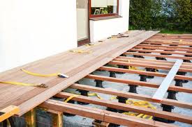 Eine terrasse mit terrassendach selber bauen. Terrassen Verlegen Mit Bangkirai Holz