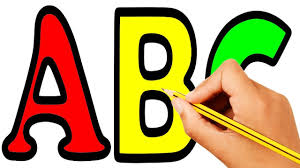Free, printable coloring book pages, connect the dot pages and color by numbers pages for kids. Abc Song Learn Alphabet A To Z Coloring And Drawing Learn Colors For Kids Voving Coloring Youtube