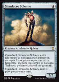 Simulacro è dunque finzione, ma bugiarda, ma vana: Simulacro Solenne Solemn Simulacrum Commander 2016 C16 273 Scryfall Magic The Gathering Search