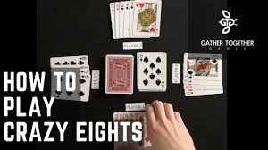 How To Play Crazy Eights Youtube