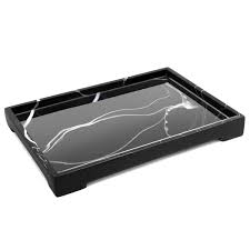 Check spelling or type a new query. Luxspire Vanity Tray Toilet Tank Storage Tray Resin Bathtub Tray Bathroom Tray Marble Pattern Black Tray Vanity Organizer For Tissues Candles Soap Towel Plant Etc Large Size Ink Buy Online