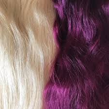 No Filter Needed Before And After Arcticfoxhaircolor Ritual Application On Level 9 Extensions Arcticfoxritual Arctic Fox Hair Color Purple Hair Hair Color