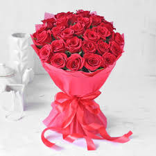 Learn about more than 40 types of red flowers including amaryllis, gerbera daisies, red roses and more, plus find the optimal level of sun and soil type. Order Valentine 25 Red Roses Bouquet Online At Best Price Free Delivery Igp Flowers