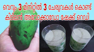 Avocado Shake Recipe Malayalam Butter Fruit Milk Shake Recipe M Techs Tips Youtube