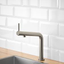 kitchen faucet, stainless steel color