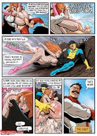 Invisible Pervert Comic - Busty Beauty Brunette Fun