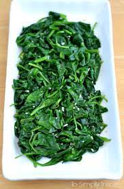 Sauteed Spinach With Garlic Sauteed Spinach Healthy Side Dishes Baby Spinach Recipes