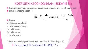 Statistika Chatper 5 Skewness Kurtosis Ppt Download