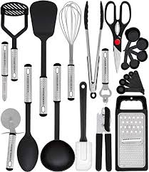 Check spelling or type a new query. Home Hero Kitchen Utensil Set 23 Nylon Cooking Utensils Kitchen Utensils With Spatula Kitchen Gadgets Cookware Set Kitchen Tool Set Best Place Goods
