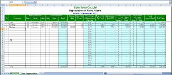 straight line depreciation system by excel