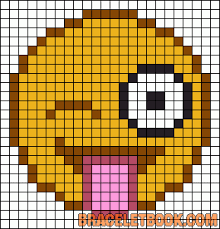 Smiley Perler Bead Pattern Dessin Petit Carreau Point De Croix Dessin Coeur