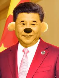 This image of Xi Jiping as Winnie the Pooh is illegal in mainland China :  r/pics