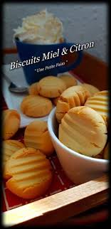 Biscuits Miel Citron Recette Biscuits Biscuit Sans Sucre