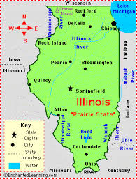 Google Image Result For Http Www Enchantedlearning Com Usa States Illinois Map Gif Illinois River State Symbols Illinois