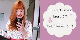 Wella koleston perfect permanent creme haircolor special mix 0/43 red gold, 0.3 oz $12.38($41.27 / 1 ounce). Misturinha Ruiva Do Mes Igora 9 7 Color Perfect 0 43 Sem Crise Com Cris